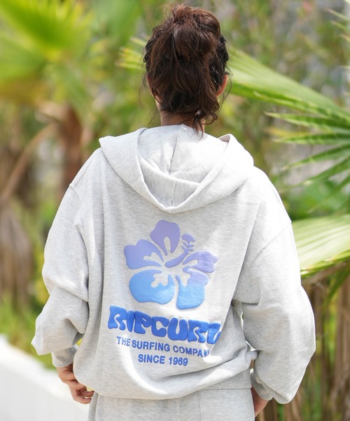 rip curl(リップカール)の「RIP CURL/リップカール バックプリント プルオーバーパーカー(パーカー・レディース・ネイビー/アッシュグレー・M/L)」の4枚目の写真