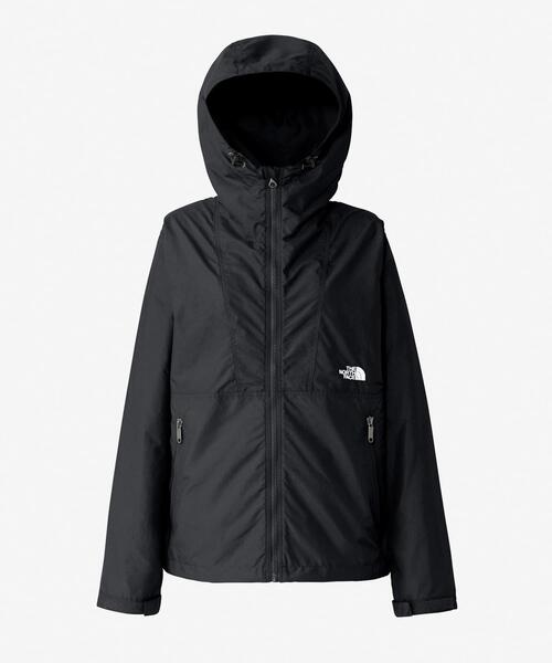 THE NORTH FACE(ザノースフェイス)の「THE NORTH FACE COMPACT JACKET(ナイロンジャケット・レディース・ベージュ系その他/グレー・MEDIUM/LARGE)」の3枚目の写真