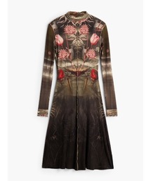Nature inspired flare dress / ネイチャーインスパイアドフレアドレス