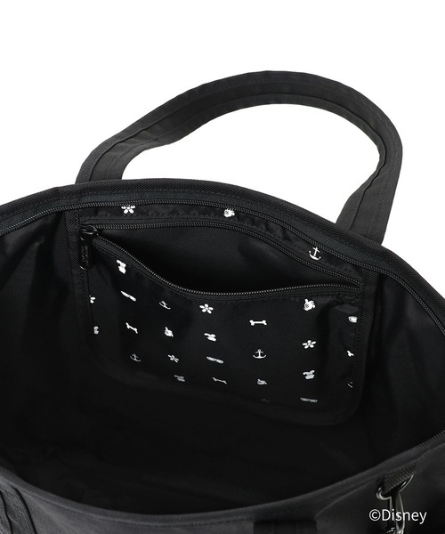 Manhattan Portage(マンハッタンポーテージ)の「TOMPKINS TOTE BAG (MD) / MICKEY / 26(トートバッグ・レディース・ブラック・MEDIUM)」の12枚目の写真
