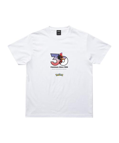ZOZOSPOT(ゾゾスポット)の「Pokemon 30th Anniversary 1025 T-shirt 「カルボウ」(Tシャツ/カットソー・レディース・ホワイト・160cm/150cm/140cm/130cm/120cm/110cm/100cm/XXX-LARGE/XX-LARGE/X-LARGE/LARGE/MEDIUM/SMALL)」の1枚目の写真