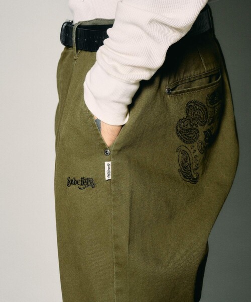 Subciety(サブサエティ)の「Washed chino pants(その他パンツ・メンズ・ブラック・L/M/S)」の17枚目の写真