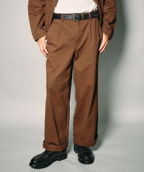 Subciety(サブサエティ)の「Washed chino pants(その他パンツ・メンズ・ブラック・L/M/S)」の8枚目の写真