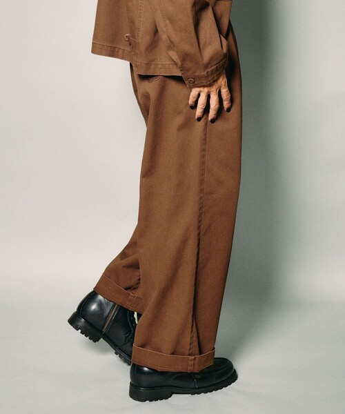Subciety(サブサエティ)の「Washed chino pants(その他パンツ・メンズ・ブラック・L/M/S)」の2枚目の写真