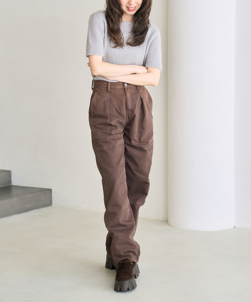 LE TALON(ルタロン)の「KARIN TAKUBO×LE TALONアツゾコレースアップショートブーツ(ブーツ・レディース・ブラウン/キャメル・MEDIUM/SMALL/LARGE)」の10枚目の写真