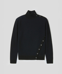 MMIC（エムエムアイシー）の「OBLIQUE TURTLENECK (BLACK)（ニット/セーター）」
