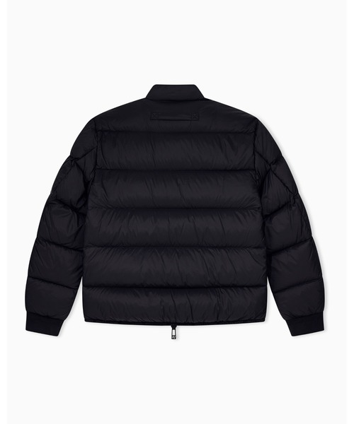 ARMANI EXCHANGE(アルマーニエクスチェンジ)の「【A|X アルマーニ エクスチェンジ】<オンライン限定>ワンポイント ダウン ボンバージャケット(ダウンジャケット/コート・メンズ・ブラック・X-LARGE/MEDIUM/LARGE/X-SMALL/SMALL)」の2枚目の写真
