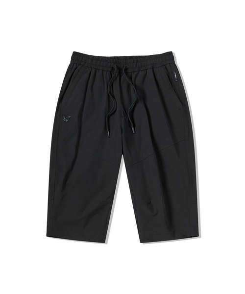 LIFE WORK（ライフワーク）の「ダイアグナルバンディング6部パンツ（その他パンツ・レディース・ブラック/グレー・M/L）」の2枚目の写真