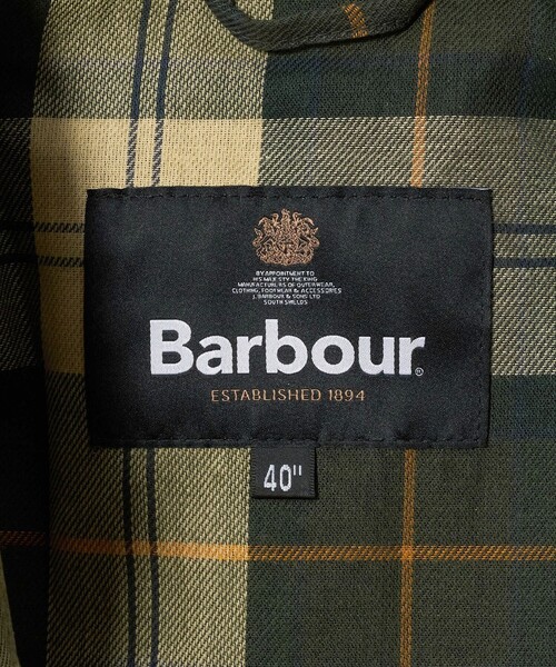 Barbour（バブアー）の「＜Barbour＞オーバーサイズ トランスポート ジャケット（その他アウター・メンズ・ダークグリーン/ブラック・42/40/38/36）」の16枚目の写真