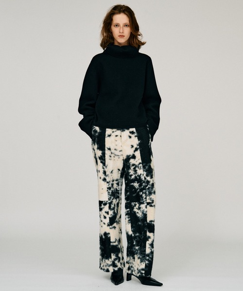 PRANK PROJECT(プランクプロジェクト)の「【2026Winter Pre-Order】ハイネックニット / High-Neck Knit(ニット/セーター・レディース・グレー/ホワイト/ブラック・FREE)」の8枚目の写真