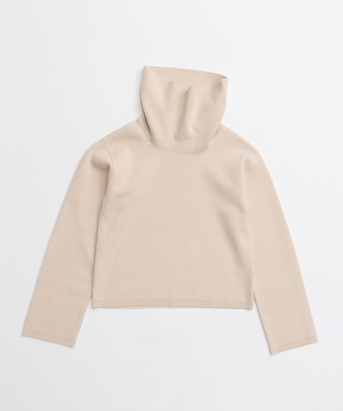PRANK PROJECT(プランクプロジェクト)の「【2026Winter Pre-Order】ハイネックニット / High-Neck Knit(ニット/セーター・レディース・グレー/ホワイト/ブラック・FREE)」の15枚目の写真