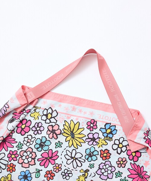 ROOTOTE(ルートート)の「【ROOTOTE / ルートート】IP.TABLO50.Peanuts-1L スヌーピー スカーフバッグ 8525/ユニセックス(エコバッグ/サブバッグ・メンズ・ブラック/ベージュ/グレー/レッド/サックスブルー/ピンク/ブルー・フリー)」の18枚目の写真