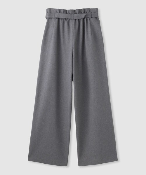 allureville(アルアバイル)の「ウールライクフランネルヨークレスパンツ(その他パンツ・レディース・ライトグレー/ブラウン/オフホワイト・1/2)」の18枚目の写真