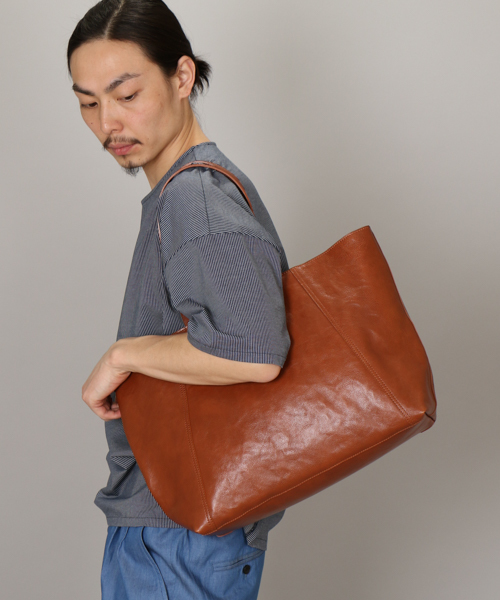 Lui's(ルイス)の「レザートートバッグ(トートバッグ・メンズ・ブラック/ブラウン/キャメル・FREE)」の8枚目の写真