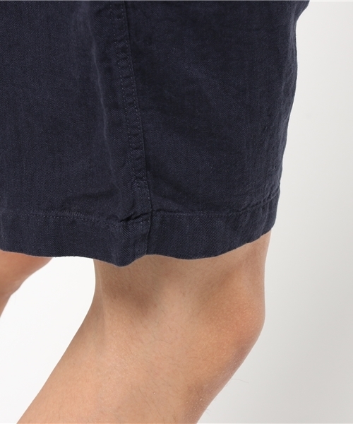 URBAN RESEARCH（アーバンリサーチ）の「UR リネンリラックスイージーショーツ（その他パンツ・メンズ・ネイビー/アイボリー・MEDIUM/LARGE）」の9枚目の写真