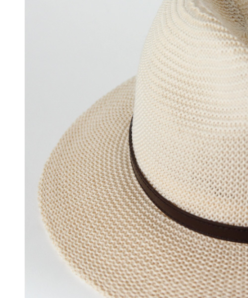 JACKROSE（ジャックローズ）の「ハードメッシュつば広ハット（ハット・メンズ・ブラック/ベージュ・フリー）」の3枚目の写真