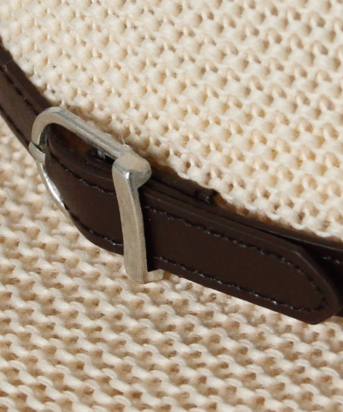 JACKROSE（ジャックローズ）の「ハードメッシュつば広ハット（ハット・メンズ・ブラック/ベージュ・フリー）」の6枚目の写真