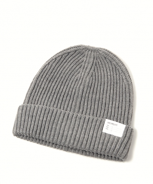 GLOBAL WORK（グローバルワーク）の「アクリルワッチキャップ/725376（ニットキャップ/ビーニー・メンズ・グリーン/ブラウン/ワインレッド/ネイビー/ブラック/オフホワイト/グレー・FREE）」の4枚目の写真