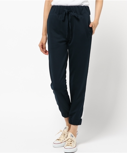 RODEO CROWNS WIDE BOWL（ロデオクラウンズワイドボウル）の「ラインジャージ パンツ（その他パンツ・レディース・ネイビー/ブラック・SMALL/MEDIUM）」の13枚目の写真