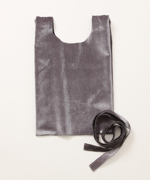 AMERICAN RAG CIE(アメリカンラグシー)の「AMERICAN RAG CIE 2WAYベロアサックバック【WEB限定】(トートバッグ・レディース・ネイビー/バーガンディー/グレー・ONE SIZE)」の8枚目の写真