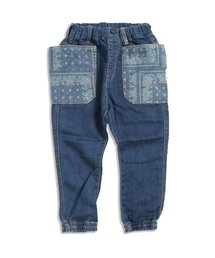 BREEZE | 脇ポケット3色3柄パンツ(9分丈)(デニムパンツ)