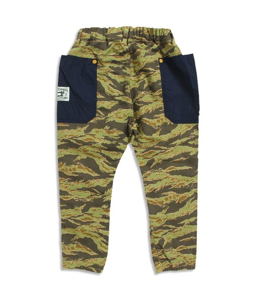 BREEZE（ブリーズ）の「脇ポケット3色3柄パンツ(9分丈)（デニムパンツ・キッズ・ブルー/ネイビー/ベージュ・140/95/100/120/80/130/90/110）」の4枚目の写真