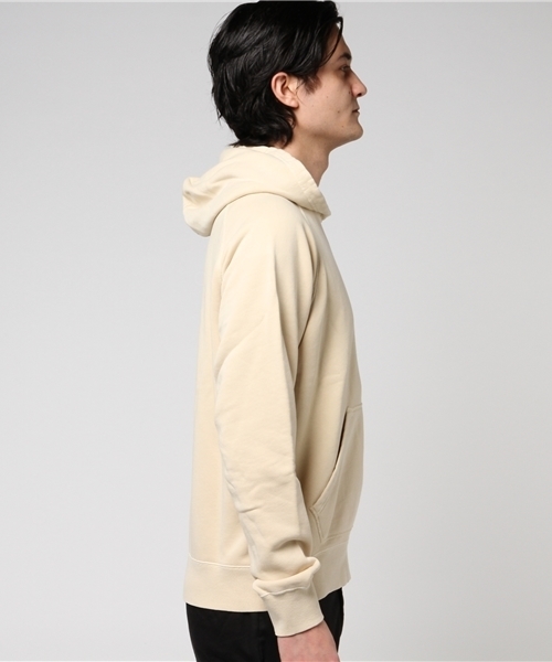 WEGO（ウィゴー）の「WEGO/ピグメント加工プルオーバーパーカー（パーカー・メンズ・オフホワイト/ピンク/ベージュ/ネイビー・LARGE/MEDIUM）」の5枚目の写真