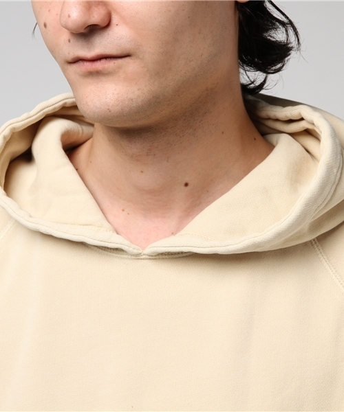 WEGO（ウィゴー）の「WEGO/ピグメント加工プルオーバーパーカー（パーカー・メンズ・オフホワイト/ピンク/ベージュ/ネイビー・LARGE/MEDIUM）」の7枚目の写真