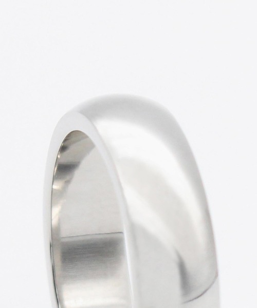 Vaya Con Dios（ヴァヤコンディオス）の「【VayaConDios/ヴァヤコンディオス】ステンレス製プレーンリング（リング・メンズ・ゴールド/アンティークシルバー/ブラック/シルバー/ピンクゴールド/シルバー系その他・#19/#17/#21/#13/#11/#9）」の7枚目の写真