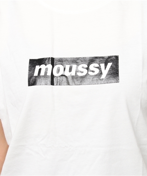 MOUSSY（マウジー）の「early moussy TSJ Ⅱ（Tシャツ/カットソー・レディース・レッド系その他/ブラック系その他/ブラック・FREE）」の10枚目の写真