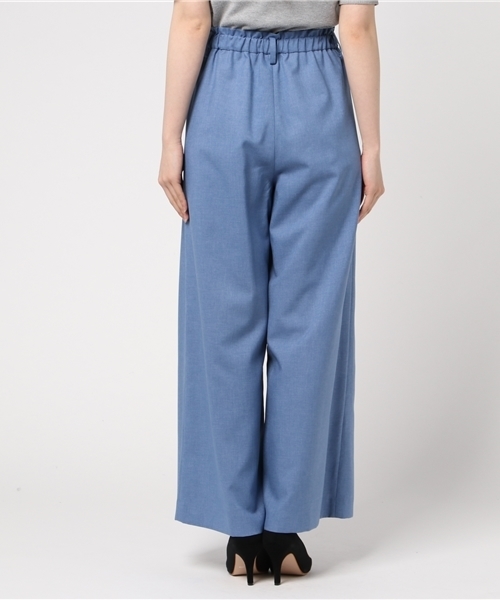 N.（N. Natural Beauty Basic）（エヌエヌナチュラルビューティーベーシック）の「リネコリラックスシリーズパンツ（その他パンツ・レディース・ネイビー/ブルー/ホワイト/ベージュ・MEDIUM）」の20枚目の写真