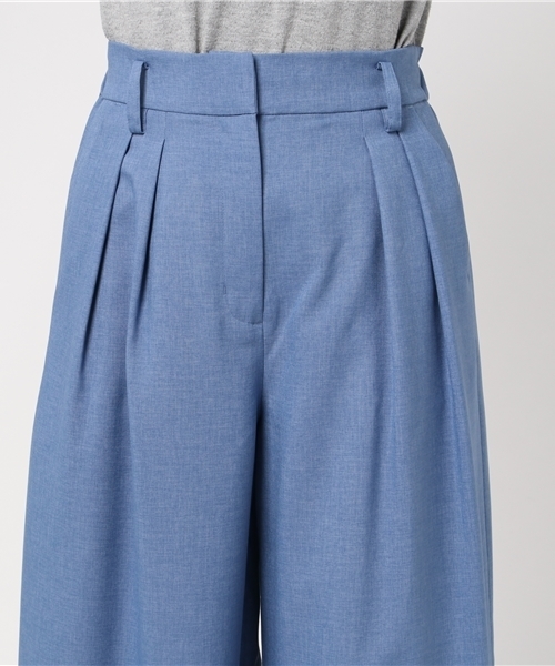 N.（N. Natural Beauty Basic）（エヌエヌナチュラルビューティーベーシック）の「リネコリラックスシリーズパンツ（その他パンツ・レディース・ネイビー/ブルー/ホワイト/ベージュ・MEDIUM）」の21枚目の写真