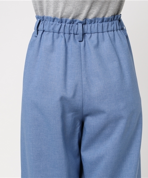 N.（N. Natural Beauty Basic）（エヌエヌナチュラルビューティーベーシック）の「リネコリラックスシリーズパンツ（その他パンツ・レディース・ネイビー/ブルー/ホワイト/ベージュ・MEDIUM）」の22枚目の写真