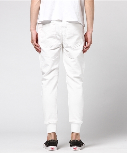 VENCEEXCHANGE(ヴァンスエクスチェンジ)の「カラードビーバイカーパンツ (その他パンツ・メンズ・ブラック/オフホワイト/グレー・SMALL/LARGE/MEDIUM)」の5枚目の写真