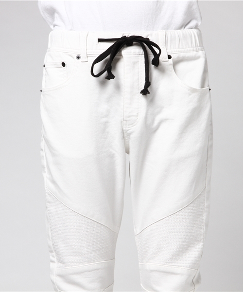 VENCEEXCHANGE(ヴァンスエクスチェンジ)の「カラードビーバイカーパンツ (その他パンツ・メンズ・ブラック/オフホワイト/グレー・SMALL/LARGE/MEDIUM)」の7枚目の写真