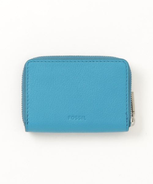 FOSSIL（フォッシル）の「RFID MINI ZIP CARD CASE　SL7496(3)（カードケース・レディース・フューシャピンク/ベビーピンク/コバルトブルー/ブラウン/ブラック・FREE）」の3枚目の写真