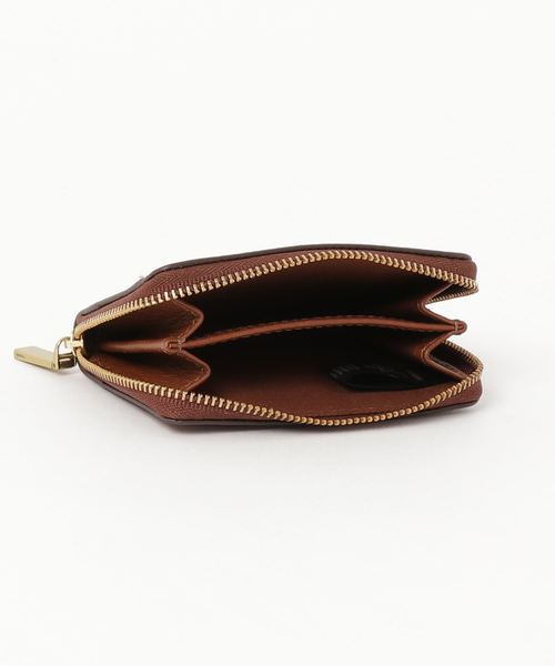 FOSSIL（フォッシル）の「RFID MINI ZIP CARD CASE　SL7496(3)（カードケース・レディース・フューシャピンク/ベビーピンク/コバルトブルー/ブラウン/ブラック・FREE）」の8枚目の写真