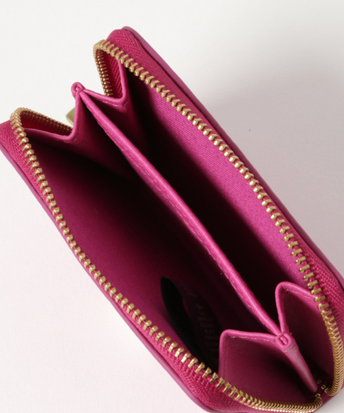 FOSSIL（フォッシル）の「RFID MINI ZIP CARD CASE　SL7496(3)（カードケース・レディース・フューシャピンク/ベビーピンク/コバルトブルー/ブラウン/ブラック・FREE）」の9枚目の写真