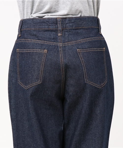 Honeys（ハニーズ）の「ロールアップデニムパンツ（デニムパンツ・レディース・ワンウォッシュ/インディゴブルー・M/S/L）」の8枚目の写真