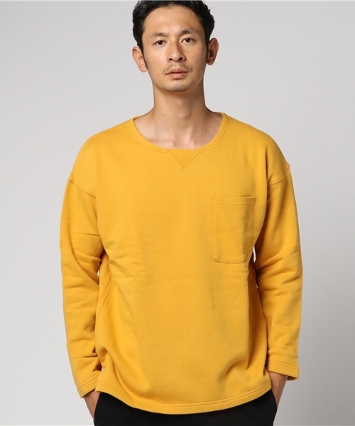 SHIPS Days（シップスデイズ）の「SHIPS Days: ウラケ プルオーバー（スウェット・メンズ・ライトグレー/ベージュ/ピンクゴールド・S～Ｍ/M～Ｌ）」の12枚目の写真