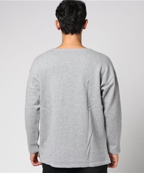 SHIPS Days（シップスデイズ）の「SHIPS Days: ウラケ プルオーバー（スウェット・メンズ・ライトグレー/ベージュ/ピンクゴールド・S～Ｍ/M～Ｌ）」の4枚目の写真