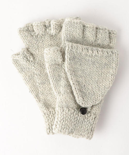 Black Sheep（ブラックシープ）の「[ブラックシープ] SC BLACK SHEEP フラップ グローブ / 手袋（手袋・メンズ・ダークグレー/ネイビー/オフホワイト・FREE）」の2枚目の写真