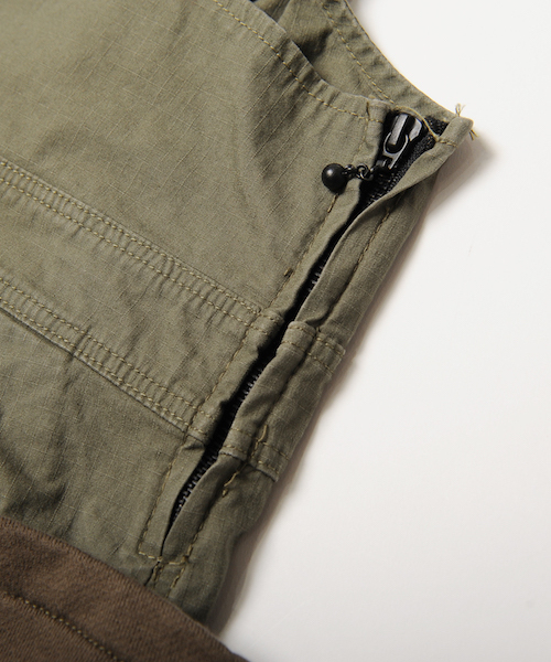 VIRGOwearworks（ヴァルゴウェアワークス）の「VGW SUPREME OVERALL（カーゴパンツ・メンズ・ブラック/ホワイト/カーキ・3/2/4）」の11枚目の写真