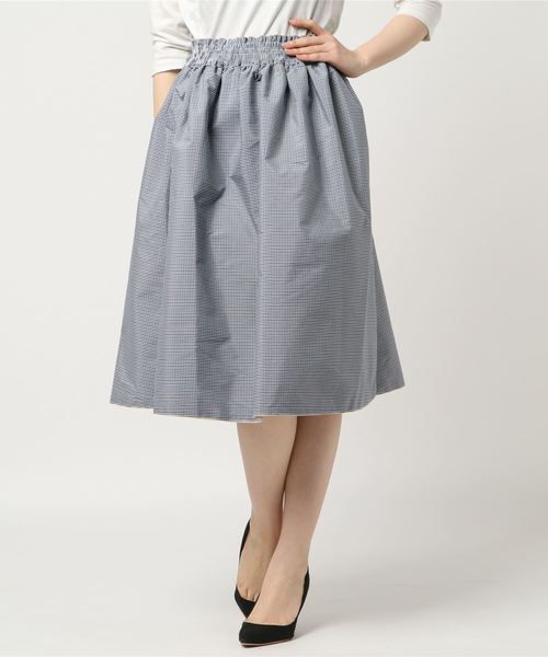 LOWRYS FARM（ローリーズファーム）の「ＴＣリバーシブルスカート　781171 （スカート・レディース・ブラック/グリーン/イエロー/ベージュ・FREE）」の8枚目の写真