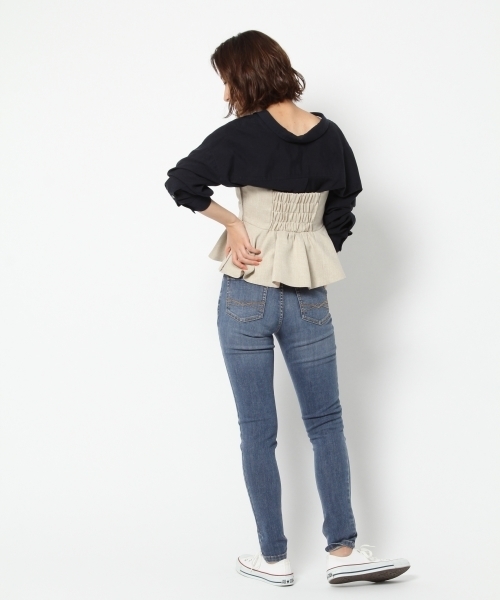 laboratory work（ラボラトリーワーク）の「トルコデニムスキニーパンツ（デニムパンツ・レディース・インディゴブルー/ブルー・SMALL/MEDIUM）」の13枚目の写真