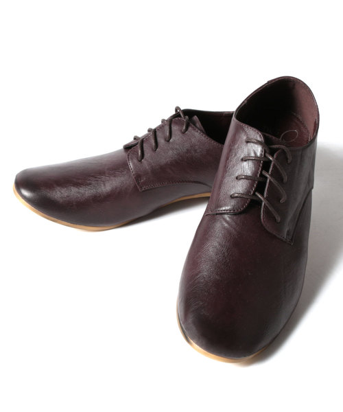 THE CASUAL（カジュアル）の「撥水加工プレーントゥダンスバブーシュシューズ（ドレスシューズ・メンズ・ダークブラウン/チャコールグレー/ブラウン/ブラック/キャメル/ワイン・L/M/S）」の6枚目の写真