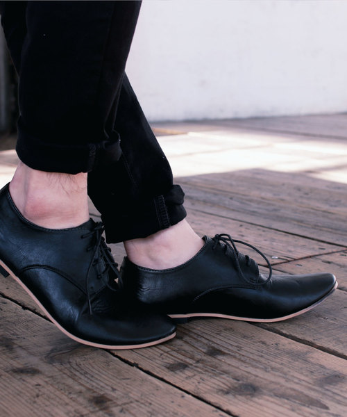 THE CASUAL（カジュアル）の「撥水加工プレーントゥダンスバブーシュシューズ（ドレスシューズ・メンズ・ダークブラウン/チャコールグレー/ブラウン/ブラック/キャメル/ワイン・L/M/S）」の2枚目の写真