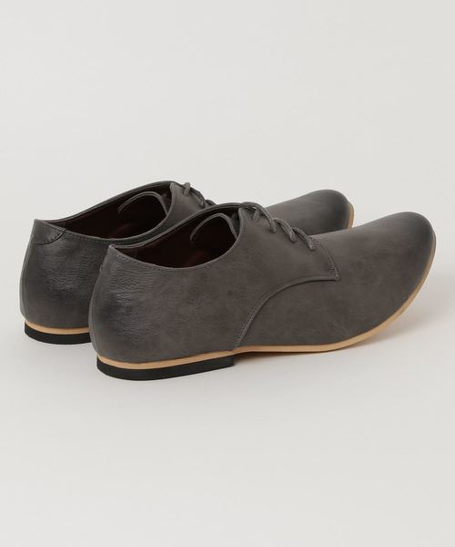 THE CASUAL（カジュアル）の「撥水加工プレーントゥダンスバブーシュシューズ（ドレスシューズ・メンズ・ダークブラウン/チャコールグレー/ブラウン/ブラック/キャメル/ワイン・L/M/S）」の7枚目の写真