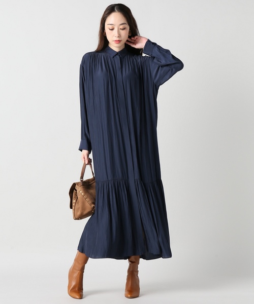 定価24200ジャーナルスタンダードレサージュ デシンマキシティアードワンピース journal standard L'essage（ジャーナルスタンダードレサージュ