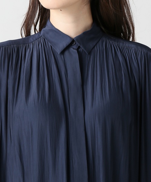 journal standard L'essage（ジャーナルスタンダードレサージュ）の「デシンマキシティアードワンピース◆（ワンピース・レディース・ホワイト/ネイビー/キャメル・FREE）」の15枚目の写真